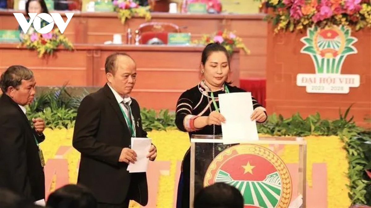 111 đại biểu trúng cử Ban Chấp hành Trung ương Hội Nông dân Việt Nam khoá VIII